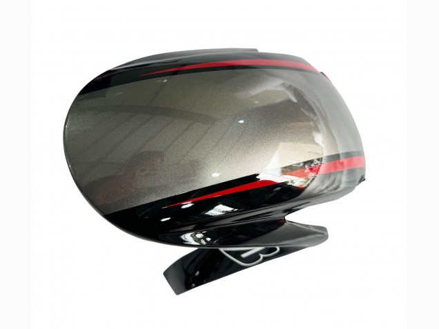 Argent Rouge Noir Brillant Carénage Moto Honda CBR600RR 2007-2008