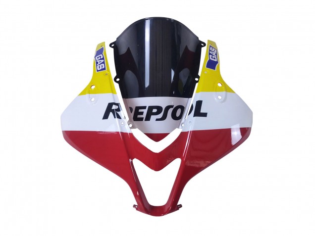 Blanc Jaune Rouge Repsol HRC Carénage Moto Honda CBR600RR 2007-2008