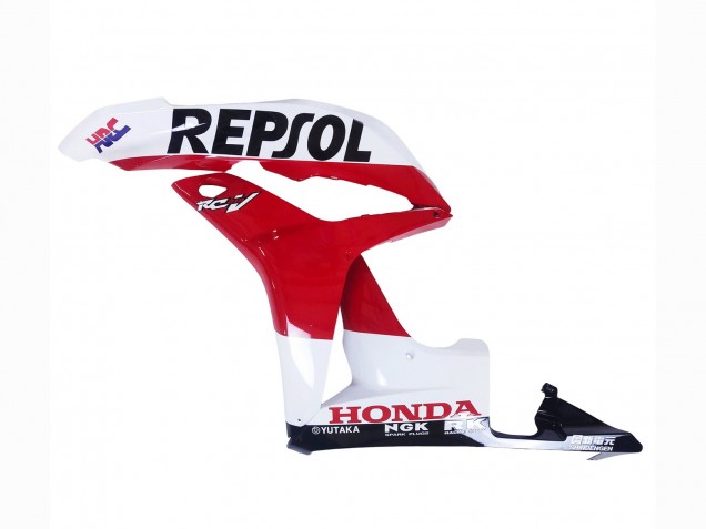 Blanc Jaune Rouge Repsol HRC Carénage Moto Honda CBR600RR 2007-2008