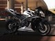 Blanc Noir Courses Carénage Moto Honda CBR600RR 2007-2008