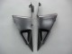 Blanc Noir Courses Carénage Moto Honda CBR600RR 2007-2008