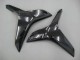 Blanc Noir Courses Carénage Moto Honda CBR600RR 2007-2008