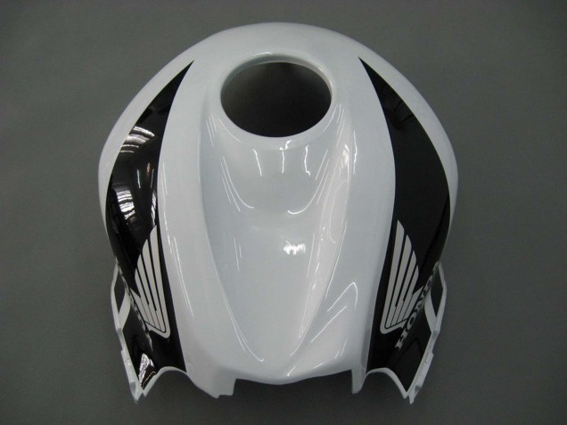 Blanc Noir Courses Carénage Moto Honda CBR600RR 2007-2008
