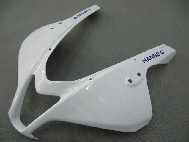 Blanc Vert Jaune Noir Brillant Hannspree Carénage Moto Honda CBR600RR 2007-2008