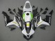 Blanc Vert Jaune Noir Brillant Hannspree Carénage Moto Honda CBR600RR 2007-2008