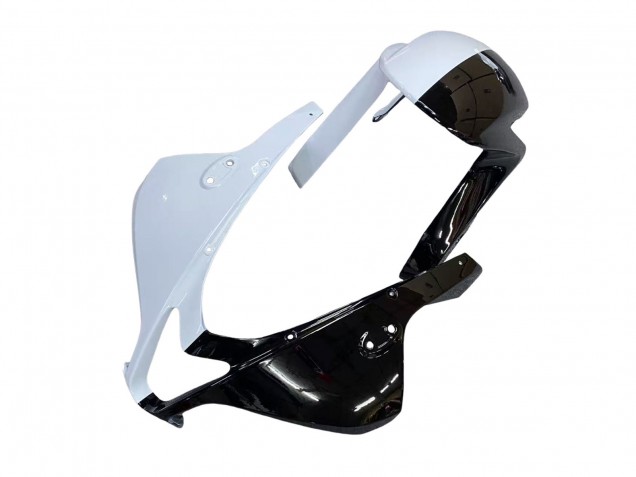 Blanc Fleur de cerisier Noir Brillant Carénage Moto Honda CBR600RR 2009-2012