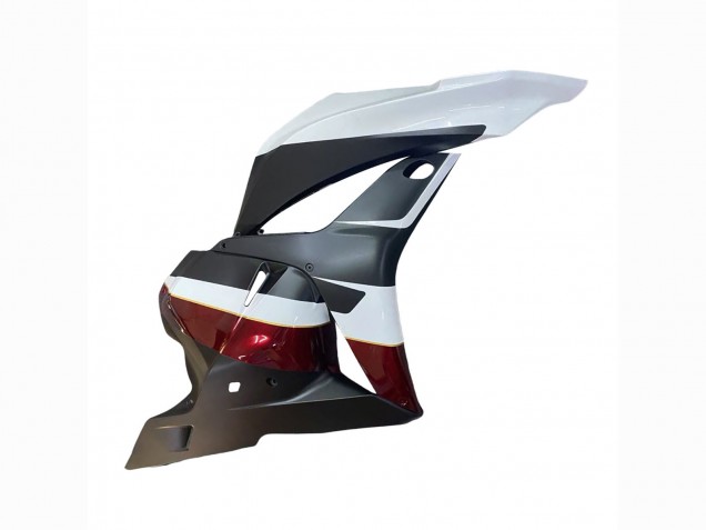 Blanc Rouge Noir Mat Carénage Moto Honda CBR600RR 2009-2012