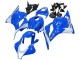 Bleu Blanc Carénage Moto Honda CBR600RR 2009-2012