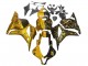 Or Noir Brillant Carénage Moto Honda CBR600RR 2009-2012