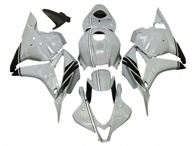 Gris Brillant Noir Carénage Moto Honda CBR600RR 2009-2012 Pas Chère