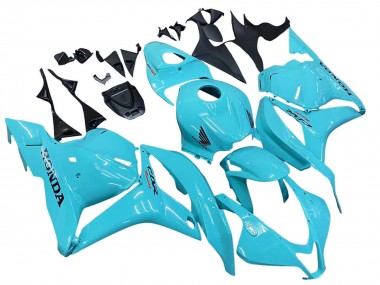 Bleu Clair Courses Carénage Moto Honda CBR600RR 2009-2012 Pas Chère