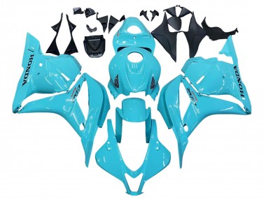 Bleu Clair Courses Carénage Moto Honda CBR600RR 2009-2012 Pas Chère