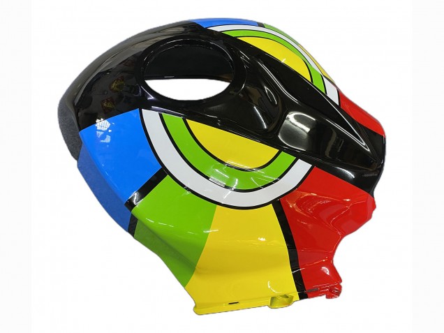 Noir Multicolore MoviStar Carénage Moto Honda CBR600RR 2009-2012