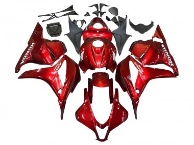 Rouge Courses Carénage Moto Honda CBR600RR 2009-2012 Pas Chère