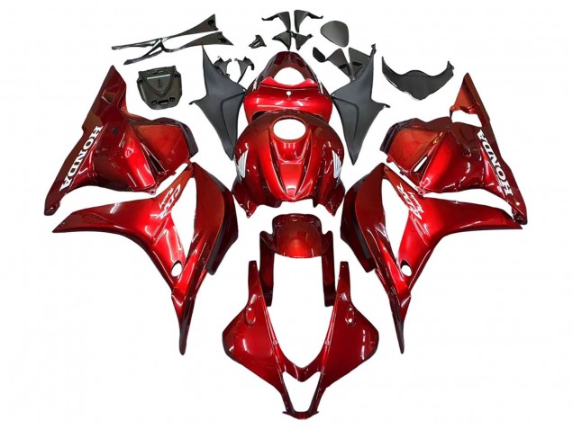 Rouge Courses Carénage Moto Honda CBR600RR 2009-2012
