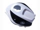 Blanc Noir Brillant Repsol Carénage Moto Honda CBR600RR 2013-2023