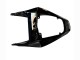 Blanc Noir Brillant Kits Carénages Moto Honda CBR600RR 2013-2023