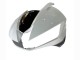 Blanc Noir Brillant Kits Carénages Moto Honda CBR600RR 2013-2023