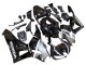 Argent Noir Brillant Carénage Moto Honda CBR600RR 2013-2023