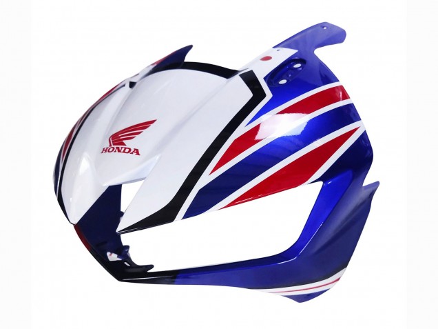 Blanc Rouge Bleu Carénages Moto Honda CBR600RR 2013-2023