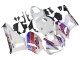 Blanc Rouge Bleu HRC Carénages Moto Honda CBR600RR 2013-2023
