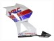 Blanc Rouge Bleu HRC Carénages Moto Honda CBR600RR 2013-2023