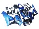 Bleu Noir Mat Courses Carénage Moto Honda CBR600RR 2013-2023