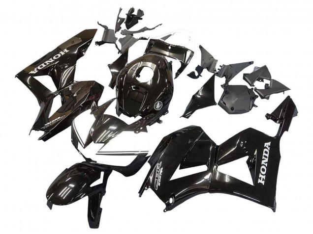 Noir Brillant Carénages Moto Honda CBR600RR 2013-2023