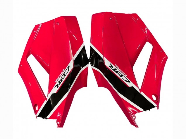 Rouge Blanc Noir Carénage Moto Honda CBR600RR 2013-2026