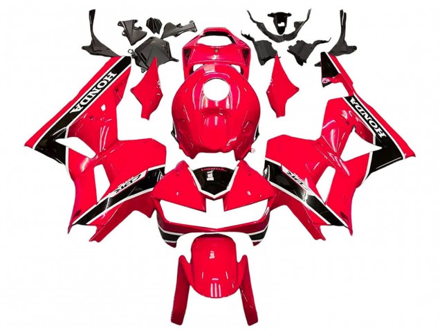 Rouge Blanc Noir Carénage Moto Honda CBR600RR 2013-2026
