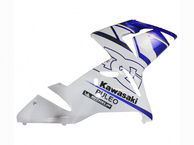 Noir Blanc Carénages Moto Kawasaki ZX10R 2004-2005