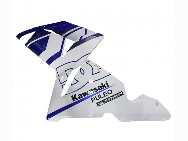 Noir Blanc Carénages Moto Kawasaki ZX10R 2004-2005
