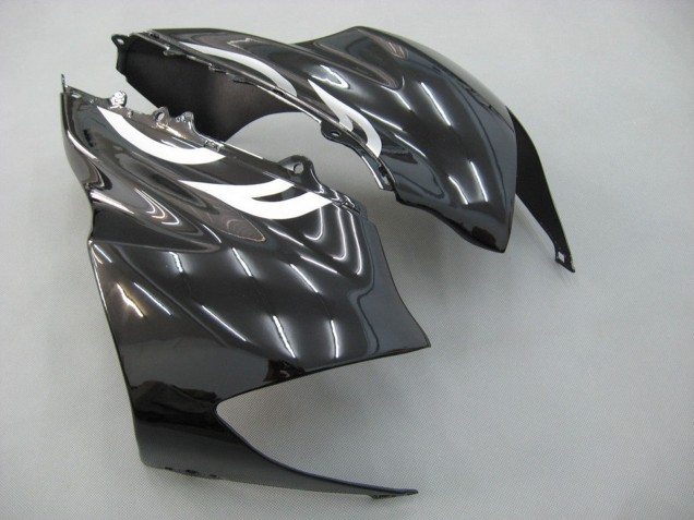 Noir Blanc Carénage Moto Kawasaki ZX10R 2004-2005