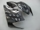 Noir Blanc Carénage Moto Kawasaki ZX10R 2004-2005