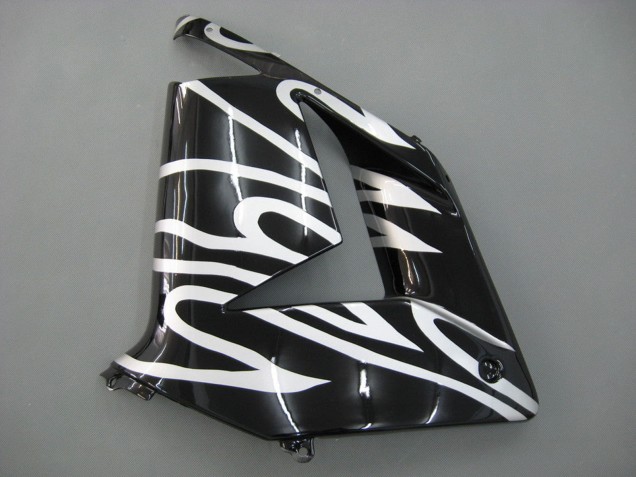 Noir Blanc Carénage Moto Kawasaki ZX10R 2004-2005