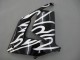 Noir Blanc Carénage Moto Kawasaki ZX10R 2004-2005