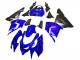 Bleu Noir Ninja Carénage Moto Kawasaki ZX10R 2004-2005