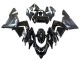 Ninja Noir Mat Brillant Carénage Moto Kawasaki ZX10R 2004-2005
