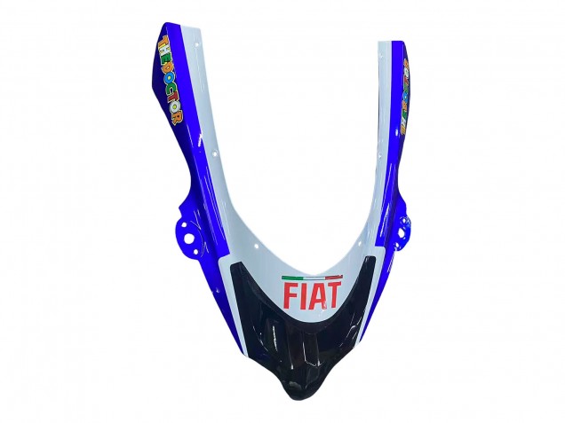 Bleu Brillant Blanc Fiat Motul Carénage Moto Kawasaki ZX10R 2004-2005