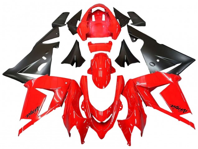 Rouge Noir Ninja Carénage Moto Kawasaki ZX10R 2004-2005