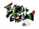 Blanc Noir Vert Elf Carénage Moto Kawasaki ZX10R 2004-2005