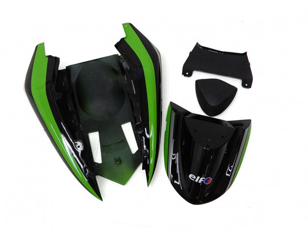 Blanc Noir Vert Elf Carénage Moto Kawasaki ZX10R 2004-2005