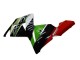 Blanc Noir Vert Elf Carénage Moto Kawasaki ZX10R 2004-2005