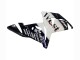 Blanc Noir West Ninja Carénage Moto Kawasaki ZX10R 2004-2005