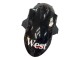 Blanc Noir West Ninja Carénage Moto Kawasaki ZX10R 2004-2005