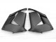 Noir Mat Carénage Moto Kawasaki ZX10R 2004-2005