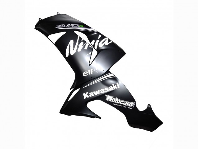 Noir Mat Carénages Moto Kawasaki ZX10R 2006-2007