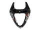 Noir Brillant Blanc West Carénage Moto Kawasaki ZX10R 2006-2007