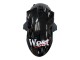 Noir Brillant Blanc West Carénage Moto Kawasaki ZX10R 2006-2007