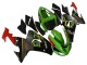 Vert Gris Rouge Noir Jaune Carénage Moto Kawasaki ZX10R 2006-2007